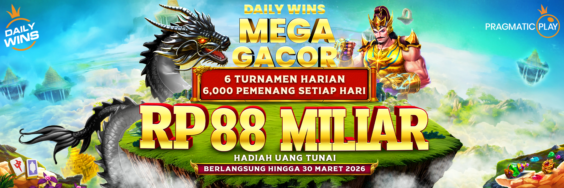 DAILY WINS MEGA GACOR - Season 3 Level 2